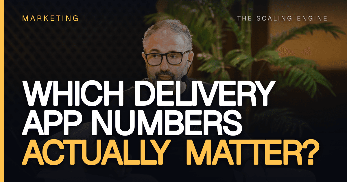 Which Delivery App Numbers Actually Matter?