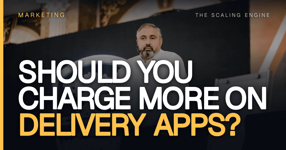 Should You Charge More on Delivery Apps?
