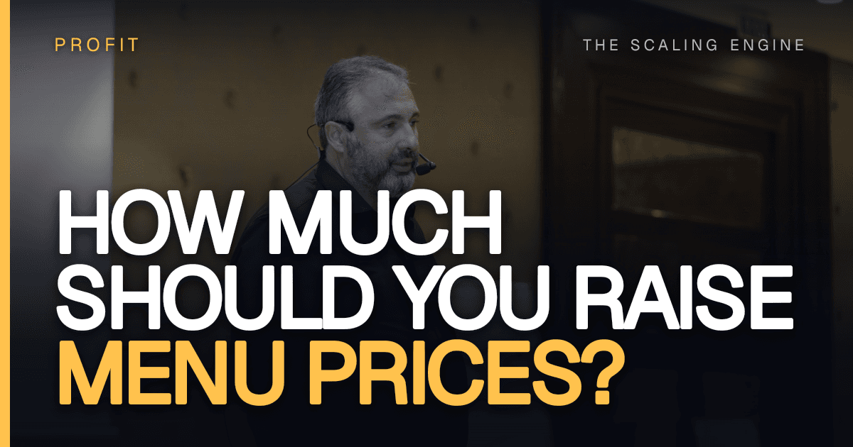 How Much Should You Raise Menu Prices?