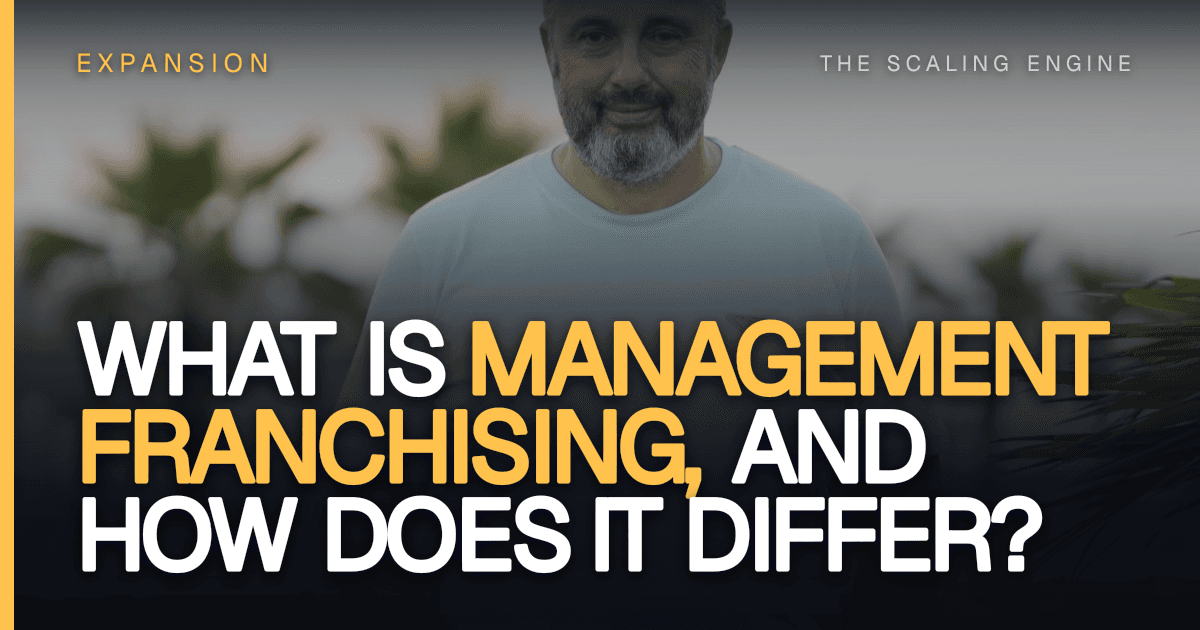 What Is Management Franchising, and How Does It Differ?