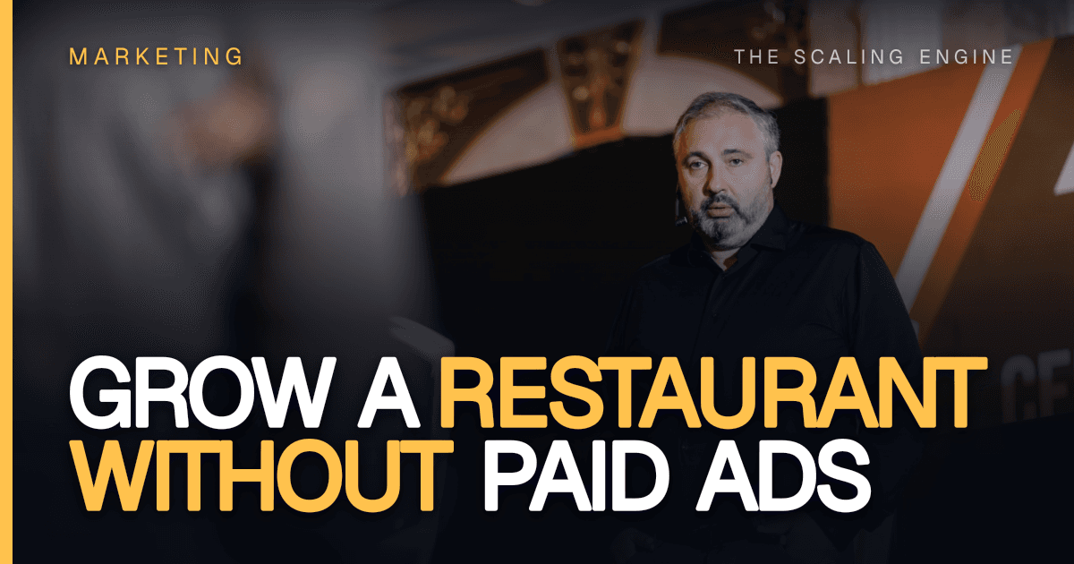 How Do You Grow a Restaurant Without Paid Ads?