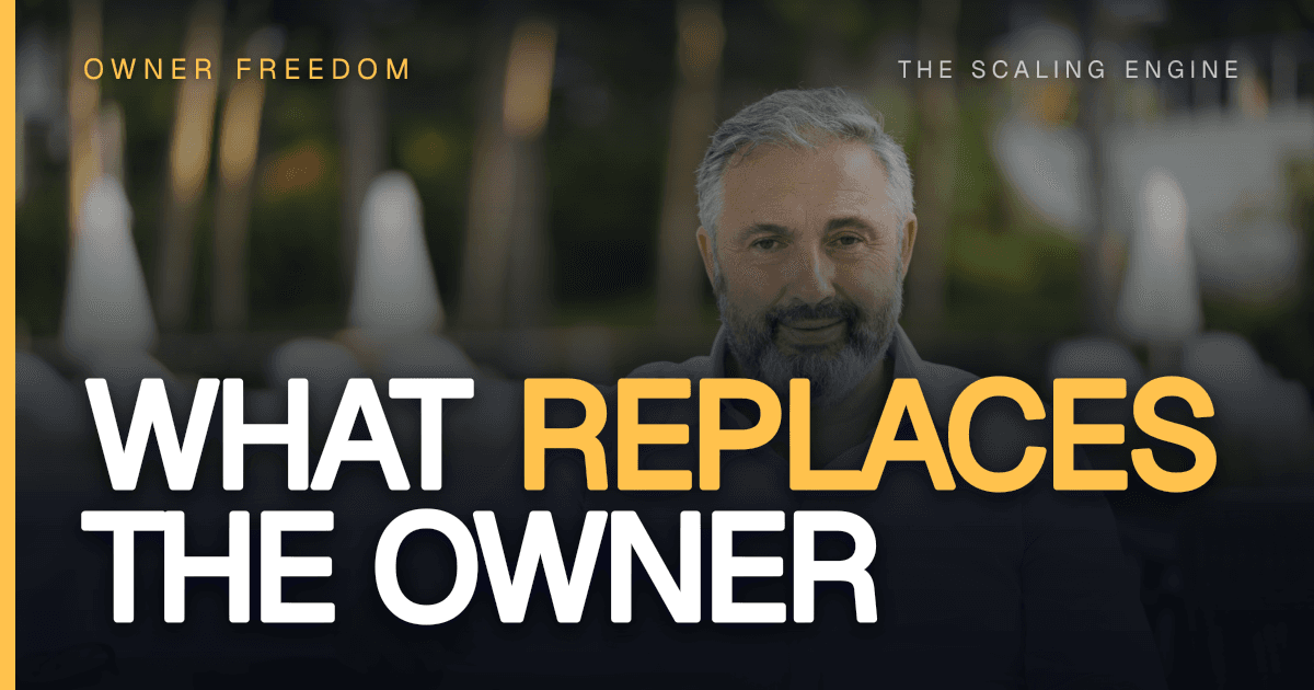 How Do I Get My Restaurant to Run Without Me?