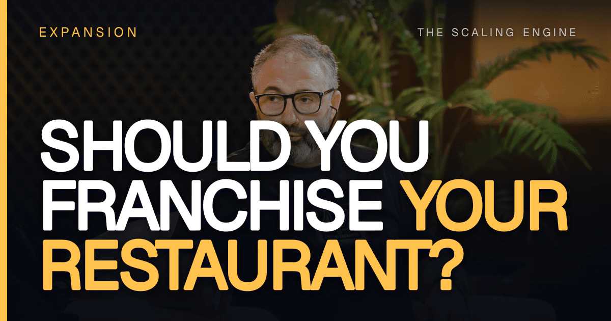 Should You Franchise Your Restaurant?